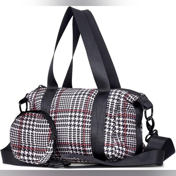 Fun Nano Puffer Herringbone Mini Tote Bag With Pouch - Picture 8 of 15